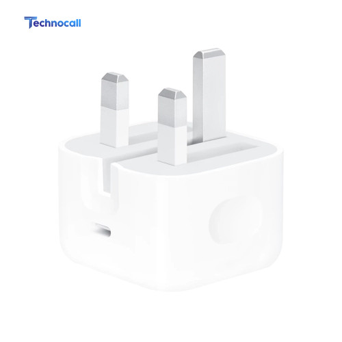 شارژر دیواری 20 وات اپل مدل 20W USB-C با درگاه USB Type-C، شارژ سریع، طراحی جمعوجور و سازگار با دستگاههای آیفون، آیپد و ایرپاد